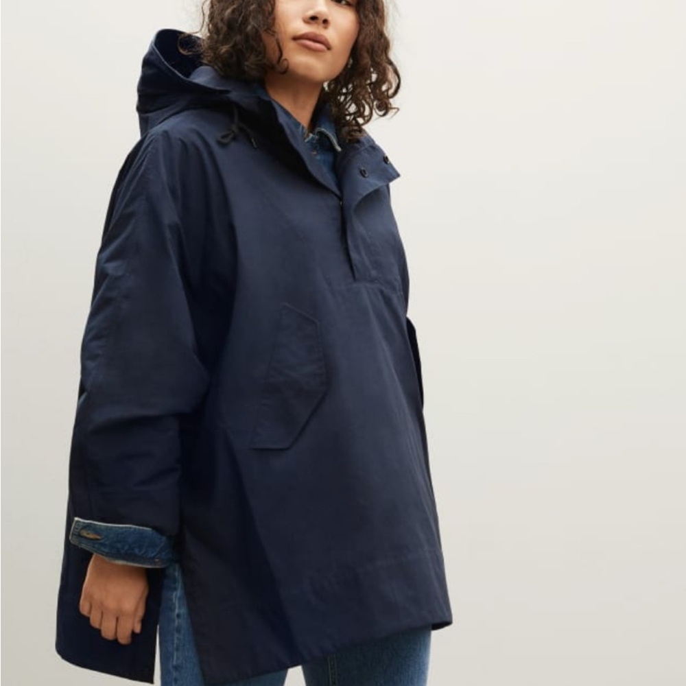 Everlane ReNew Poncho Utility Jacket size M
